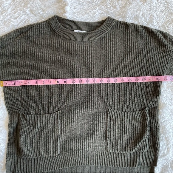 Madewell | Patch Pocket Pullover Sweater Wisteria Green - Picture 7 of 11